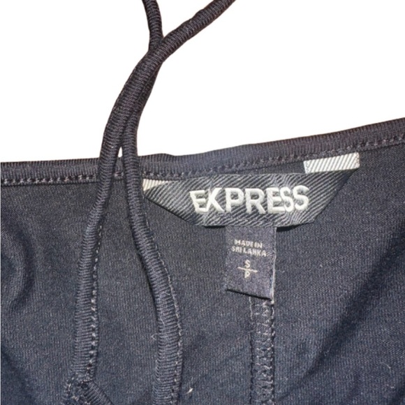 Elegant Black Strappy Dress - Picture 2 of 3